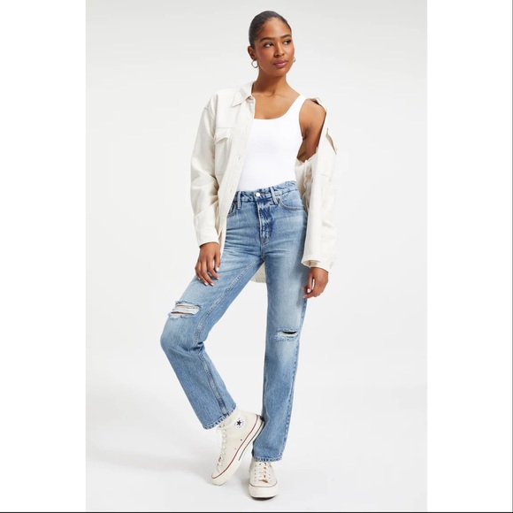 GOOD AMERICAN White Modern Tank Scuba Bodysuit Size Large - Picture 8 of 12